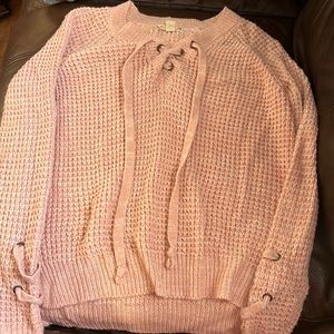 Pink sweater